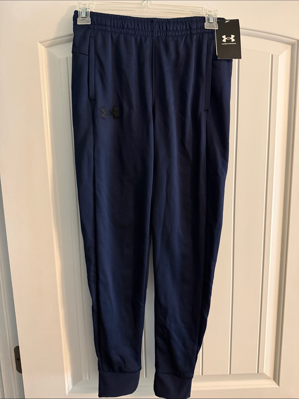 Under Armor Navy Blue Boys Youth Jogger Pants